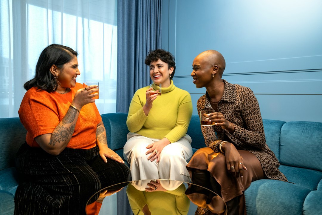 diverse citizens in conversation
