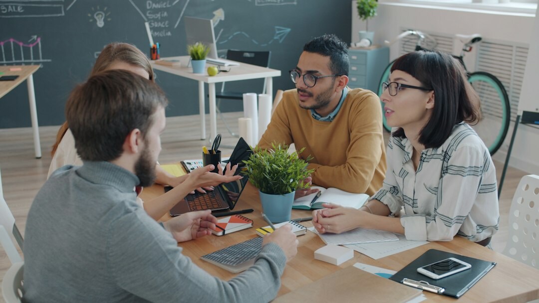 group discussion on technology